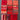 Bundle of 50, 4-inch Quilt Squares - Reds