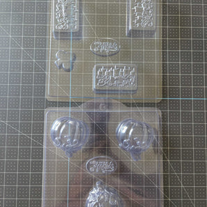 Set of 2 Milky Way Soap Molds - Holidays