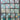Two Sizes Shades of Teal Quilt Squares - 30 Total Pieces