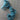 Old Teal Fringe Trim - 3.5yds