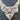 Off White Applique or Collar - "Hummingbird"