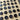 Set of Vintage Plastic Navy Sew-Thru buttons