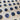 Vintage Plastic Navy Buttons - Medium Size