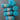 Patons Glam Stripes Yarn Bundle - Teal
