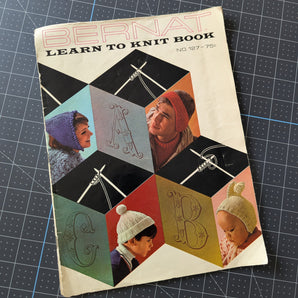 Bernat Learn to Knit Book - No 127