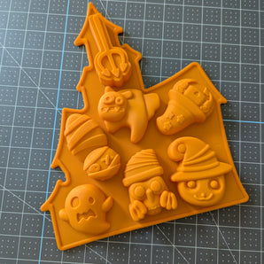 Halloween Characters Silicone Soap-Making Mold
