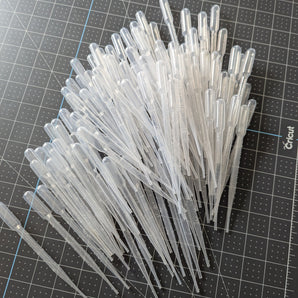 Set of 100 3ml plastic pipettes
