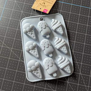 Fancy Ice Cream - Silicone Soap Mold