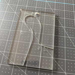 Uniquely Shaped Quilters Template - Machine Quilting