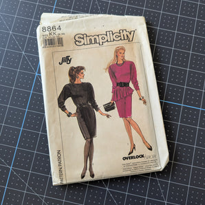 Simplicity 8864 "Jiffy" Misses' Dress Pattern