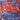 Patriotic Stars Batik Remnant - 1.35yds, 44in Width