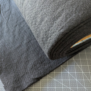 Black 96in Wide Quilt Batting - Cotton/Poly Blend - Sold by the Yard