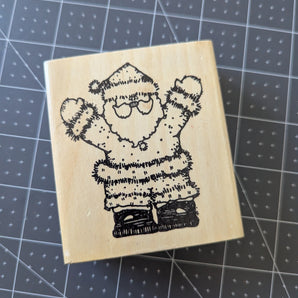 Santa #015 - Hooks Lines & Inkers from Dianne J. Hook (1993)