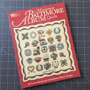 Miniature Baltimore Album Quilts by Jenifer Buechel
