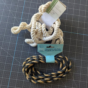 Decorative Craft Rope - Two Styles