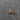 Single Metallized Plastic Pineapple Shank Button 7/8in