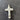 White Ceramic Cross Pendant - Whistle