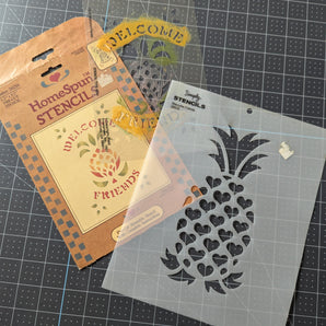 Pineapple Stencils Bundle B
