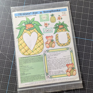 "U-Cuts" for Scrapbooks Sheet