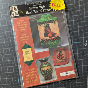 Easy to Apply Hand-Painted Prints from Today's Decoupage