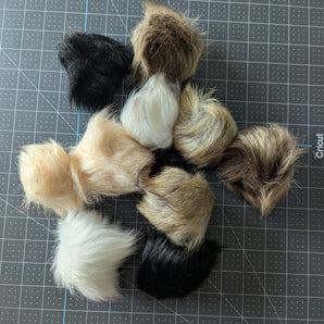 Faux Fur Pompoms