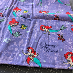 Princess of the Waves Disney Corduroy Fabric - 1.25yds, 43in Width