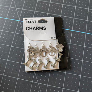 Cousin D.I.Y. Charms - Paw Prints & Bones