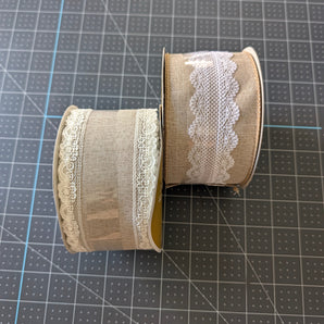 Celebrate Wired Floral Craft Ribbon