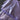 Lavender Polyester Satin Lining - Odd Cut Remnant