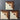 Set of Three Small Log Cabin Quilt Squares - Bundle 70P