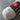 Red Heart Super Saver Yarn - Partial (6oz)Skein - Light Grey