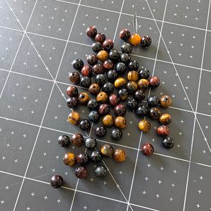Multi-Shade Tigers Eye Beads
