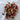 Soft Shine Red, Green and Natural Wooden Beads