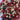Soft Shine Red, Green and Natural Wooden Beads