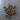 Gold Metalized Plastic Shank Buttons with Black Center - 1in