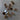 Metalized Plastic Shank Buttons - 7/8in