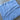 Blue Cotton or Cotton Blend Slub Remnant - 1yds, 44in Width