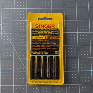 Singer Premium Ball Point Yellow Band Needles - Style 2045